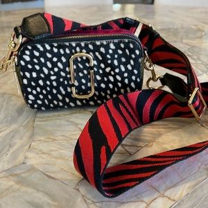 Mar Jacobs Snapshot Leather Camera Bag